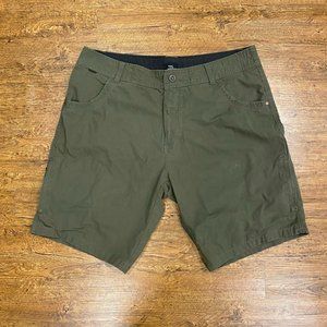 Kuhl Green Ramblr Casual Outdoor Hiking Performance Shorts Bermudas Men's‎ 38x11